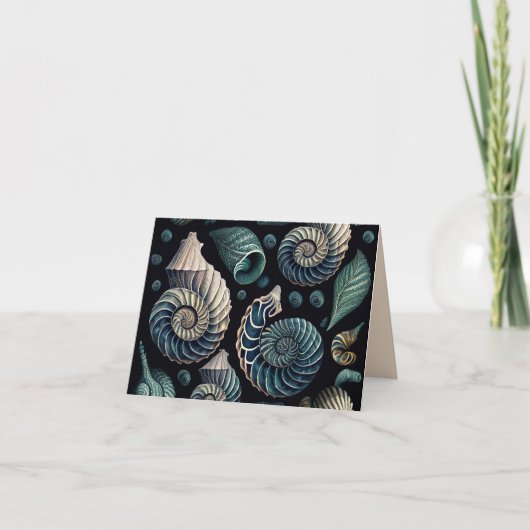 Faire-part Trésors marins (Devant)