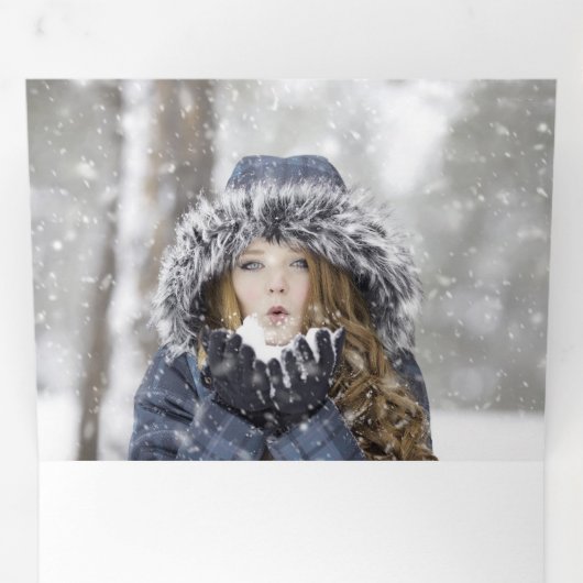 Faire-part Tri-Fold (Intérieur en premier)