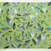 Faire-part Trois Volets Aquarelle tombée feuilles 6 (Intérieur au milieu)