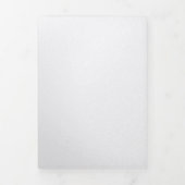 Faire-part Trois Volets Arrêtez de me regarder Swan (Page de couverture)