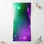 Faire-part Trois Volets Carthagène Solive Purple (Intérieur)