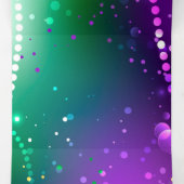 Faire-part Trois Volets Carthagène Solive Purple (Intérieur au milieu)