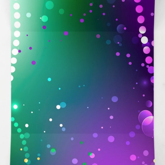 Faire-part Trois Volets Carthagène Solive Purple (Intérieur au milieu)