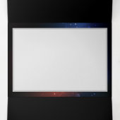 Faire-part Trois Volets Clowing Night Butterflies (Intérieur au milieu)