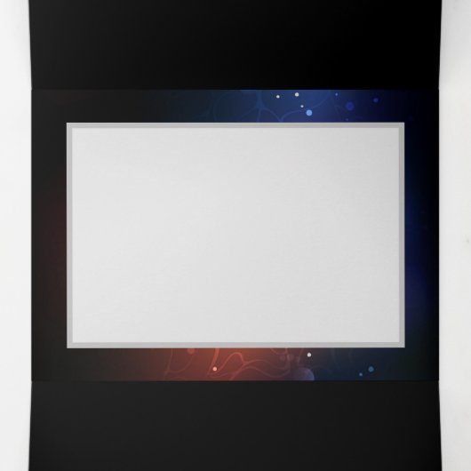 Faire-part Trois Volets Clowing Night Butterflies (Intérieur au milieu)