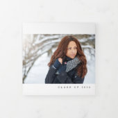 Faire-part Trois Volets Fancy Graduate Multi Photo (Protection)