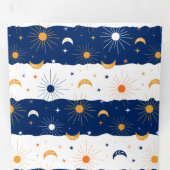 Faire-part Trois Volets Jour et nuit (Intérieur en premier)