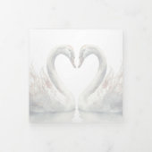 Faire-part Trois Volets Mariage spécial Ajouter une photo (Protection)