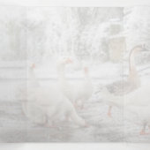 Faire-part Trois Volets naturelle de Christmas (Intérieur au milieu)