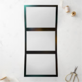 Faire-part Trois Volets Papillon lumineux et papillons de nuit (Intérieur)