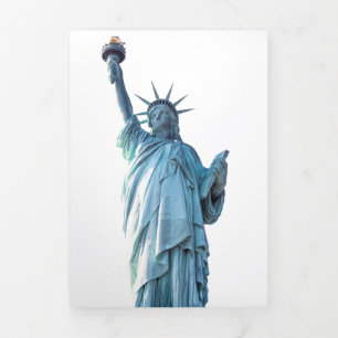 Faire-part Trois Volets Statue de la liberté