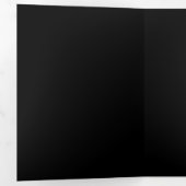 Faire-part Trois Volets Tabourets dans Bushes (Intérieur en premier)