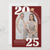 Faire-part Twin Arch Photo College Lycée (Devant)