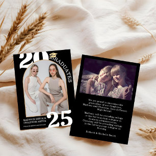 Faire-part Twin Arch Photo College Lycée