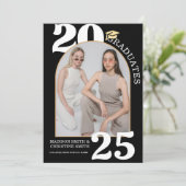 Faire-part Twin Arch Photo College Lycée (Debout devant)