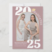 Faire-part Twin Arch Photo College Lycée (Devant)