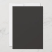 Faire-part Typographie de photo de déménagement moderne Venez (Dos)