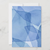 Faire-part Typographie Gras Moderne Photo Enregistrer La Date (Dos)