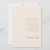 Faire-part Typographie moderne élégante Diplôme photo (Dos)