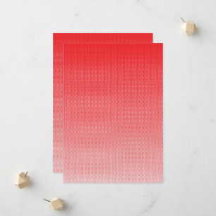 Faire-part un arrière - plan rouge et blanc avec de petits ca