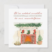 Faire-part Un autre Noël Stocker Photo Fête Naissance (Devant)