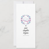 Faire-part Un nouveau chapitre commence (Devant)