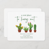 Faire-part Un Nouvel Endroit Pour Se Détendre ! Nouveau domic (Devant / Derrière)