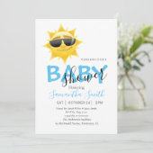 Faire-part Un rayon de soleil (Debout devant)