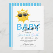 Faire-part Un rayon de soleil (Devant / Derrière)