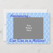 Faire-part Un sur un million (Devant)