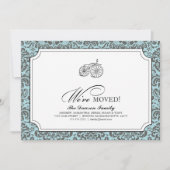 Faire-part une bicyclette construite pour deux {nous avons dé (Devant)