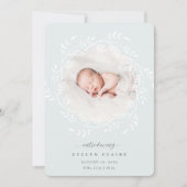 Faire-part Une Branche fraîche | Photo Naissance (Devant)