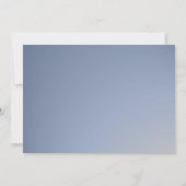 Faire-part Une étoile est née/ Bleue (Dos)