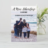 Faire-part Une nouvelle aventure ! (Debout devant)