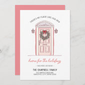 Faire-part Une nouvelle maison pour les vacances | Vacances P (Devant / Derrière)