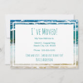 Faire-part Une nouvelle vague résidentielle côtière (Dos)