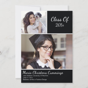 Faire-part universitaire exemplaire