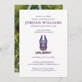 Faire-part Université d'Albany Great Danes (Devant / Derrière)