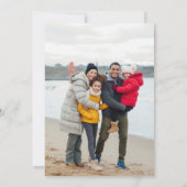 Faire-part Université d'Auburn | Motif de vacances (Dos)