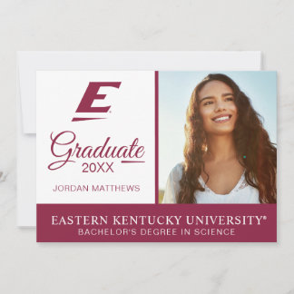 Faire-part Université du Kentucky oriental E