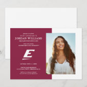 Faire-part Université Eastern Kentucky E (Devant / Derrière)