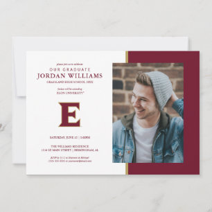 Faire-part Université Elon E