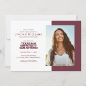 Faire-part Université Texas A&M de San Antonio (Devant)