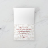 Faire-part Vacances d'hiver Wreath 'This Season (Intérieur)