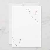 Faire-part Vacances les plus heureux Stars Pine Tree Photo (Dos)