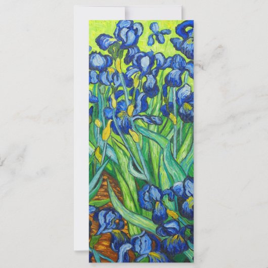 Faire-part Van Gogh Irises (Devant)