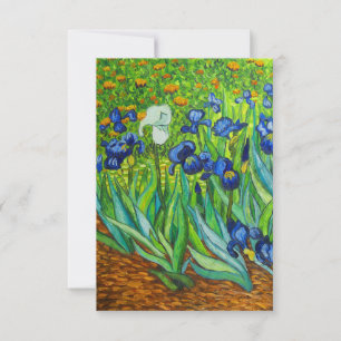 Faire-part Van Gogh Irises