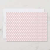 Faire-part Végétal Holly Bouquet Photo Vacances Rose Naissanc (Dos)