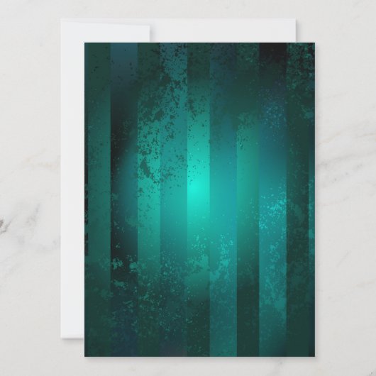 Faire-part Veille bijoux Steampunk sur un Arrière - plan vert (Dos)