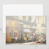 Faire-part Ville - Manger dans le quartier de Stockade (Devant / Derrière)